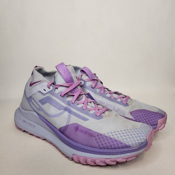 Nike Pegasus Trail 4 Shoes Gore-Tex Purple Trail Running Athletic Womens Size 9 - Picture 3 of 15
